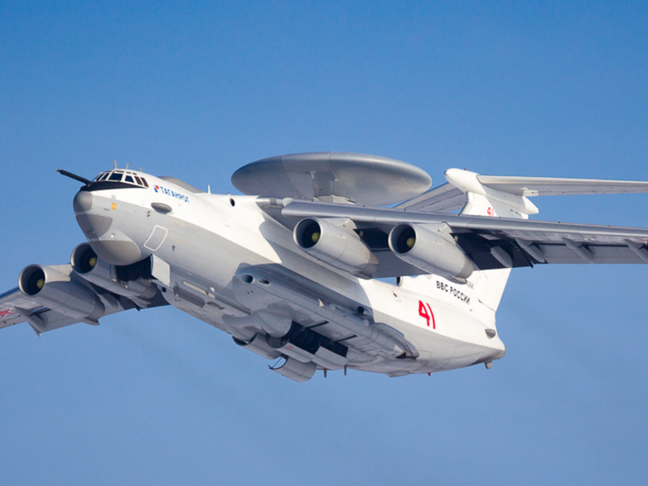 По данным ВСУ, российский А-50 дежурит в Беларуси