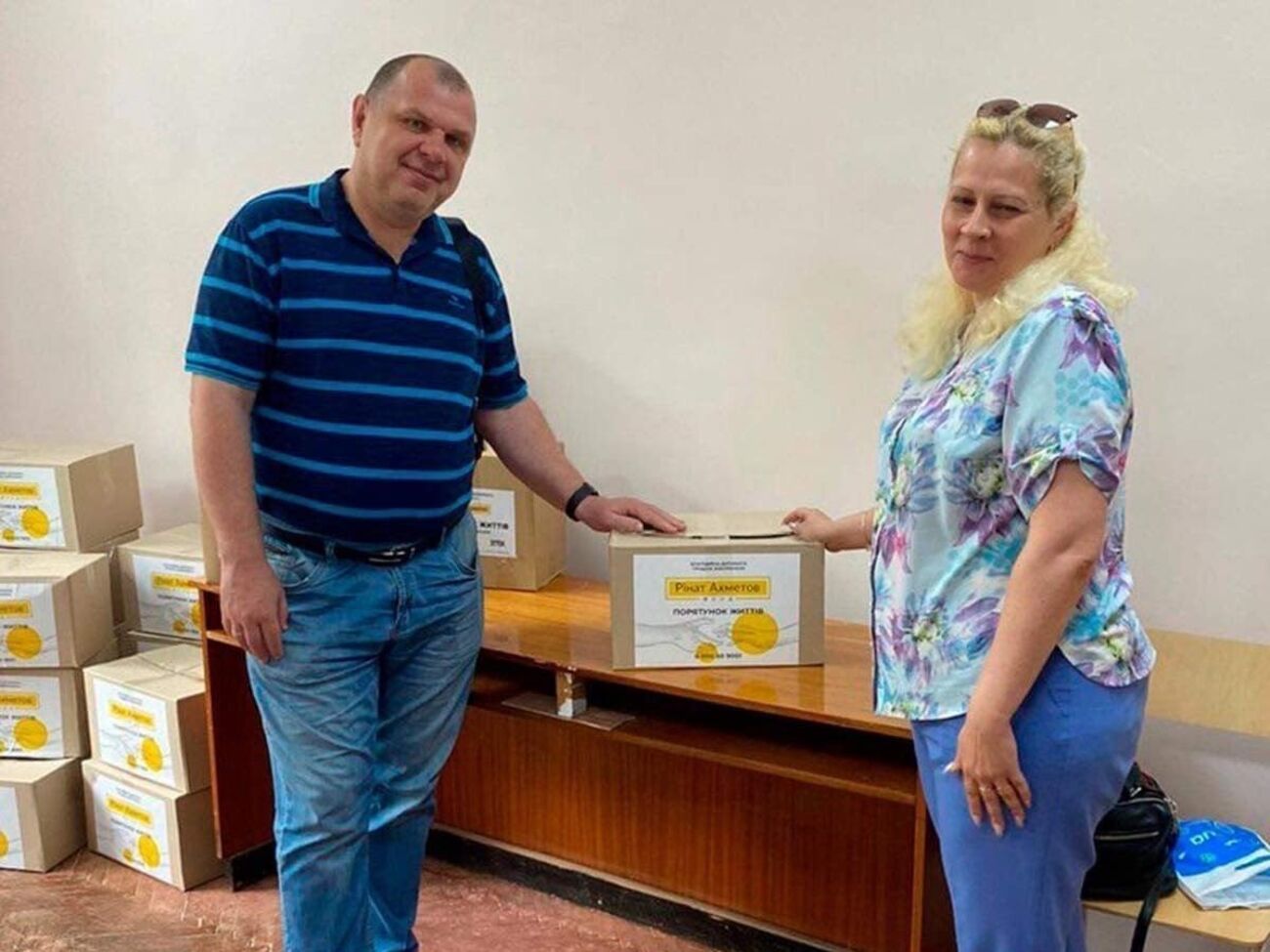 Получить гуманитарную помощь смогут не только студенты и преподаватели университета, но и все нуждающиеся мариупольцы