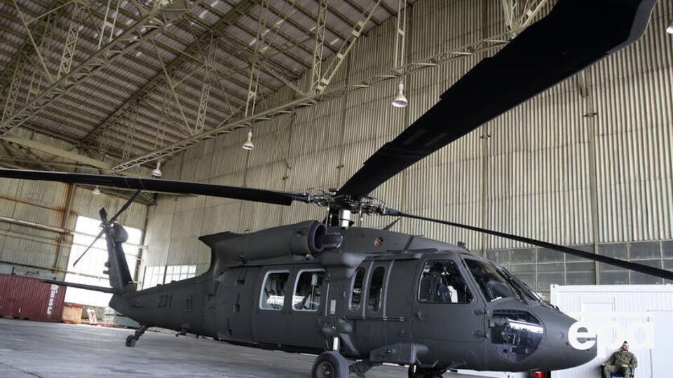 Разбился вертолет Black Hawk