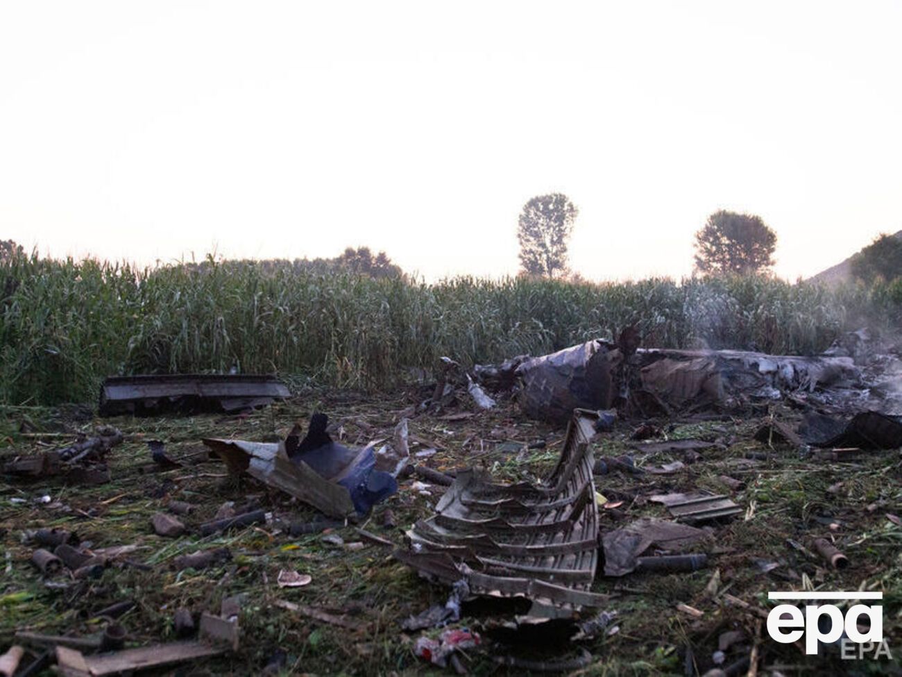 Самолет потерпел крушение на севере Греции в ночь на 17 июля