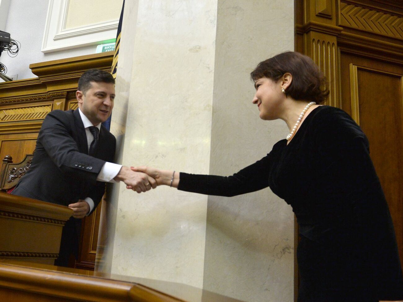 Венедіктова не коментує рішення Зеленського відсторонити її з посади генпрокурора та залишає право за президентом ухвалювати такі рішення