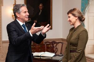 На зустрічі із Блінкеном Зеленська подякувала США за всеосяжну підтримку України