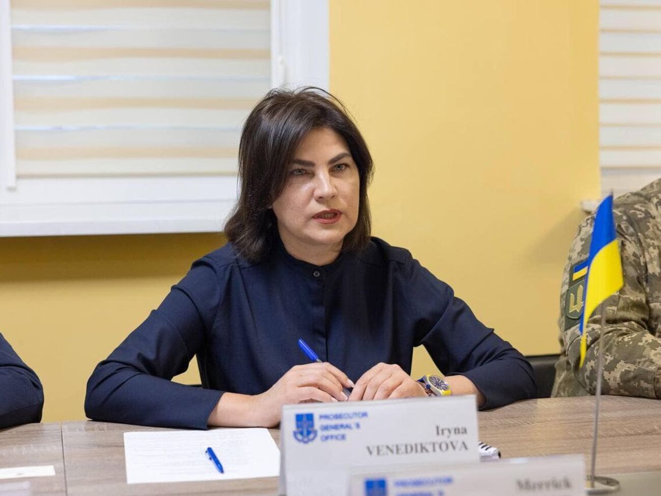 Встреча нардепов с&nbsp;Венедиктовой (на фото) прошла "абсолютно нормально", отметил Арахамия