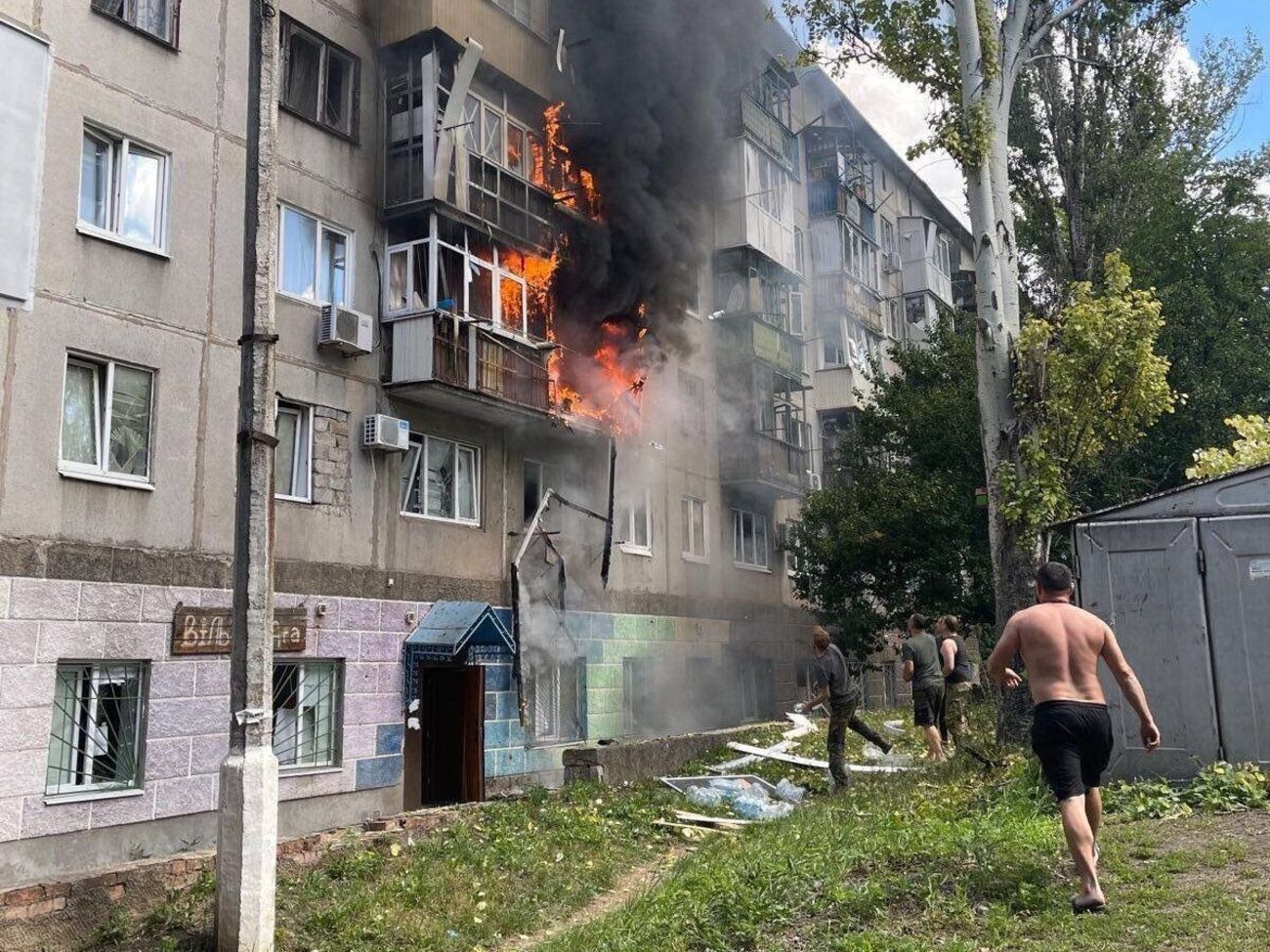 Краматорск оккупанты обстреляли второй раз за день