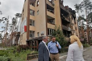 Менцин посетил Ирпень