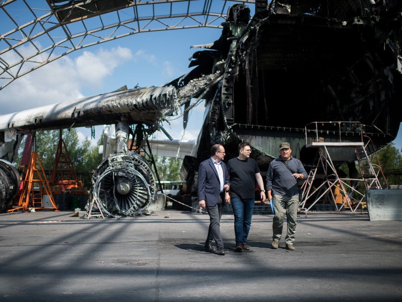 Шалленберг и Липавский посетили Киевскую область