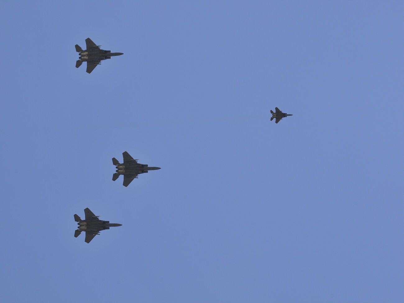 Украина призывала передать ей бывшие в употреблении самолеты F-15
