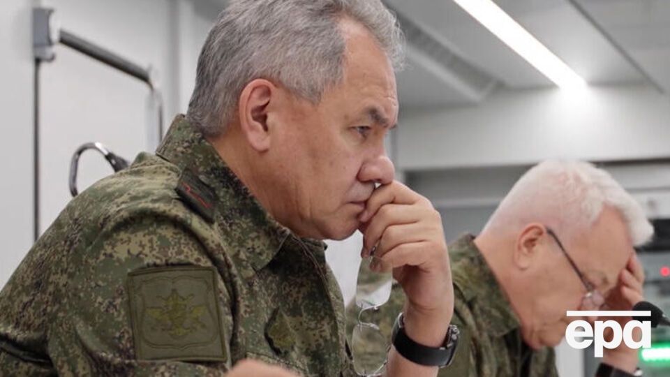 Шойгу проинспектировал российскую группировку "Запад", которая принимает участие в войне против Украины
