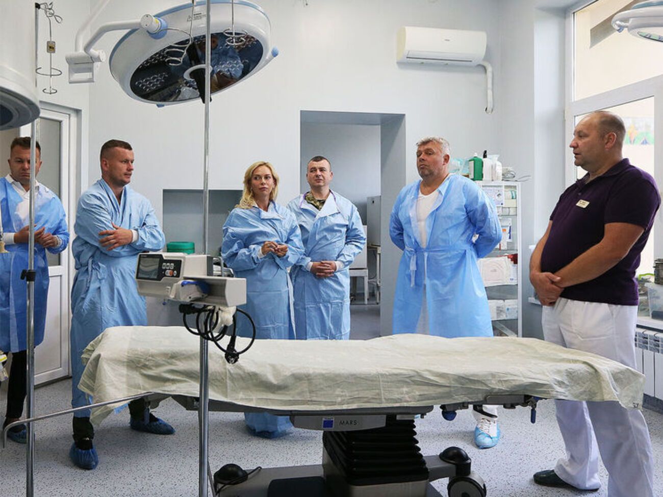 Hryhoriy Kozlovskyy donates hospital equipment in Lviv