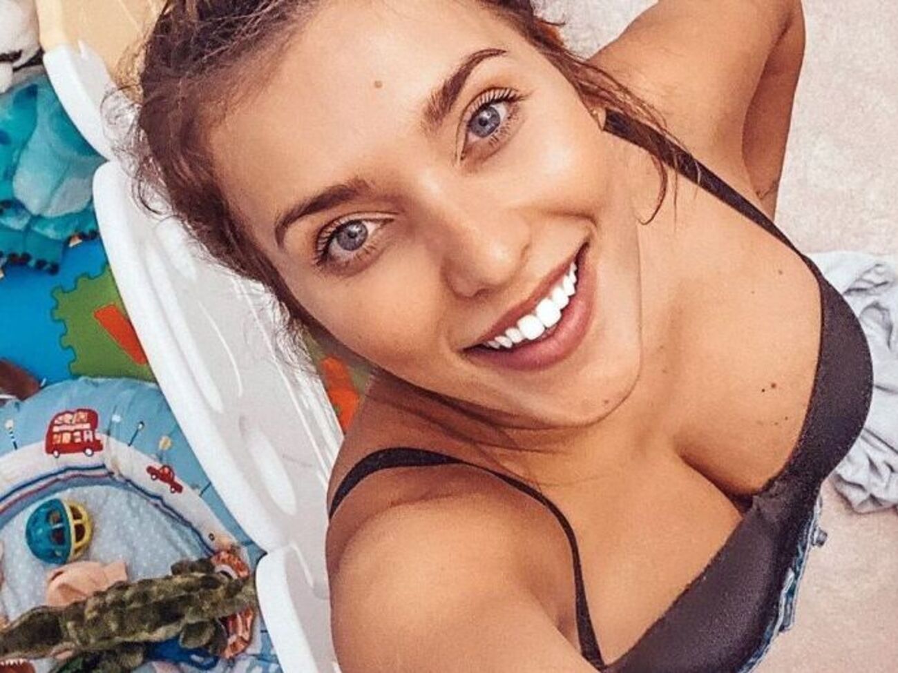 Тодоренко поки не повідомила імені новонародженої дитини та її статі