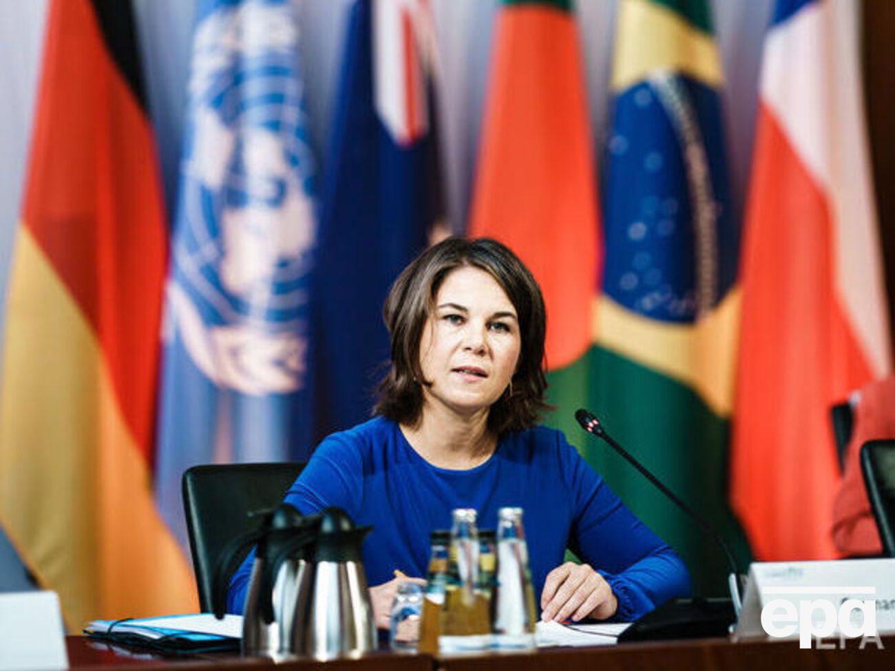 Министр иностранных дел Германии заявила, что&nbsp;помощь Украине со стороны Германии будет продолжаться, несмотря на угрозы РФ