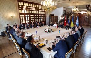 13 июля на встрече представителей Турции, Украины, России и ООН были согласованы вопросы создания четырехстороннего координационного центра в Стамбуле