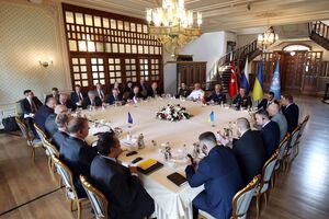 13 липня на зустрічі представників Туреччини, України, Росії та ООН узгодили питання створення чотиристороннього координаційного центру у Стамбулі