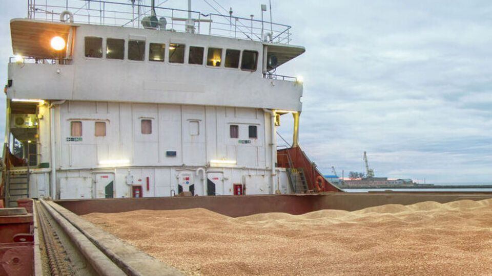 В мае Зеленский говорил, что в украинских портах заблокировано 22 млн тонн зерна, которое должно было пойти на экспорт