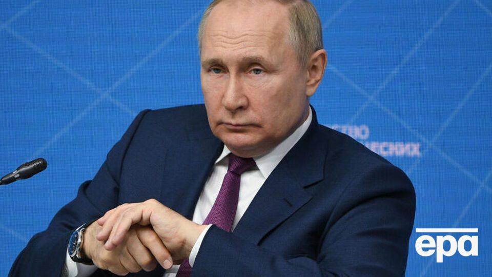 Путин (на фото) недооценил Украину, считает Зеленский