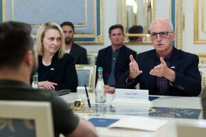 Сміт (праворуч) 23 липня у Києві зустрівся із Зеленським