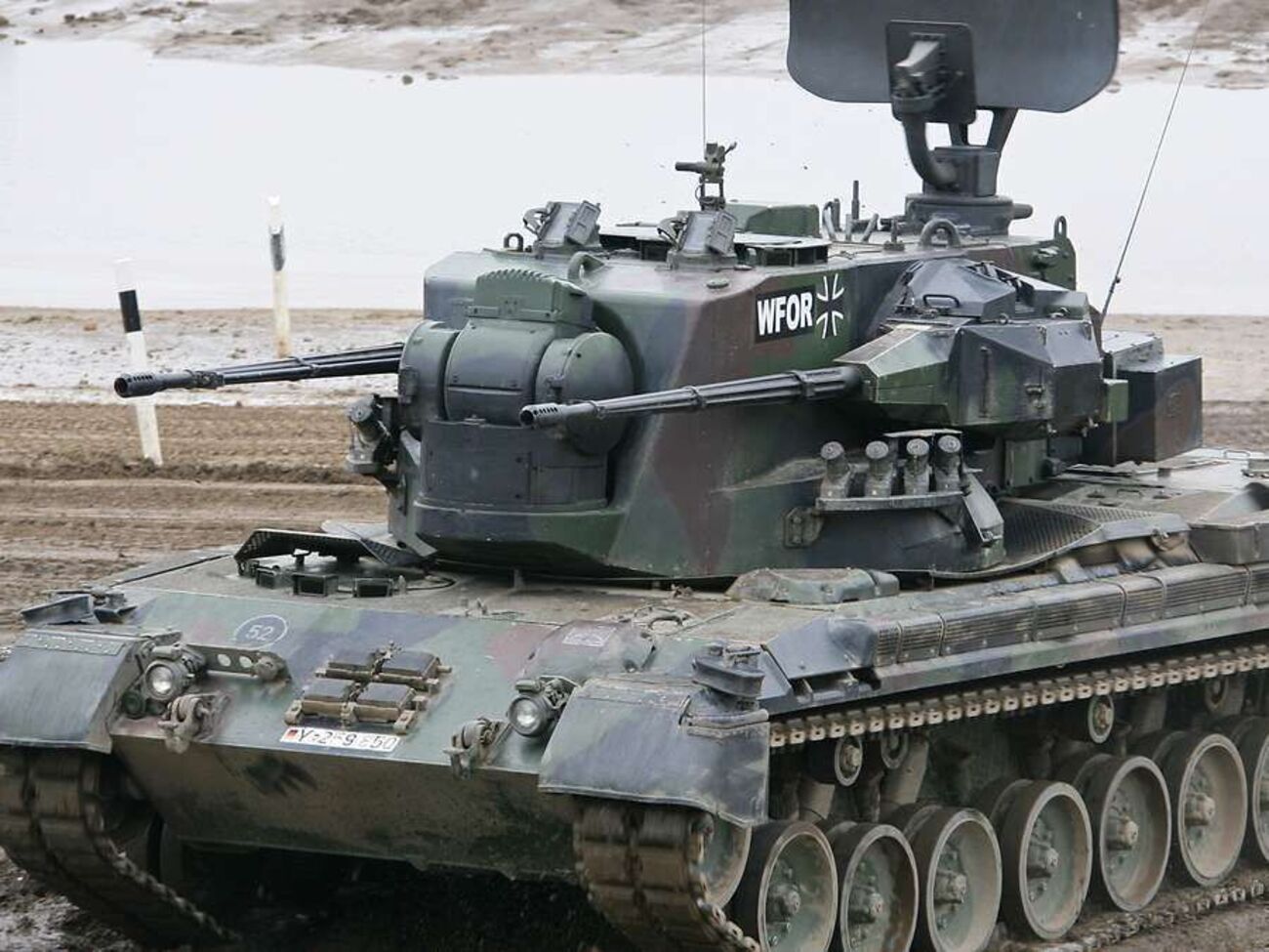 Німеччина доправить в Україну 15 установок Gepard