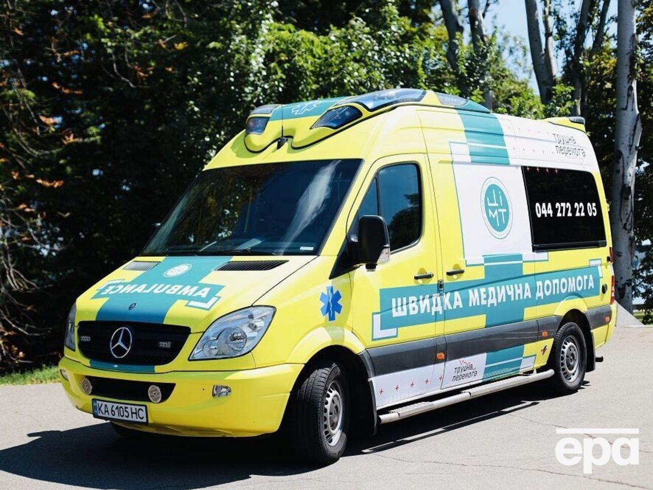 Реанимобиль создан на базе Mercedes Sprinter