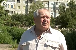 Мельниченко ищет свою семью, которая попала под бомбежку россиян в Бородянке