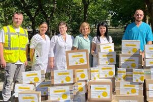 У липні ДТЕК ВДЕ та Фонд Ріната Ахметова передали 4500 харчових наборів до Коблевської та Березанської громад Миколаївської області