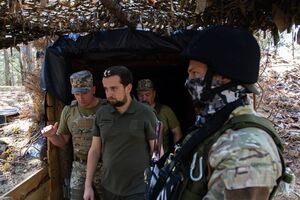 Тимошенко осмотрел укрепленную украино-белорусскую границу в Волынской области