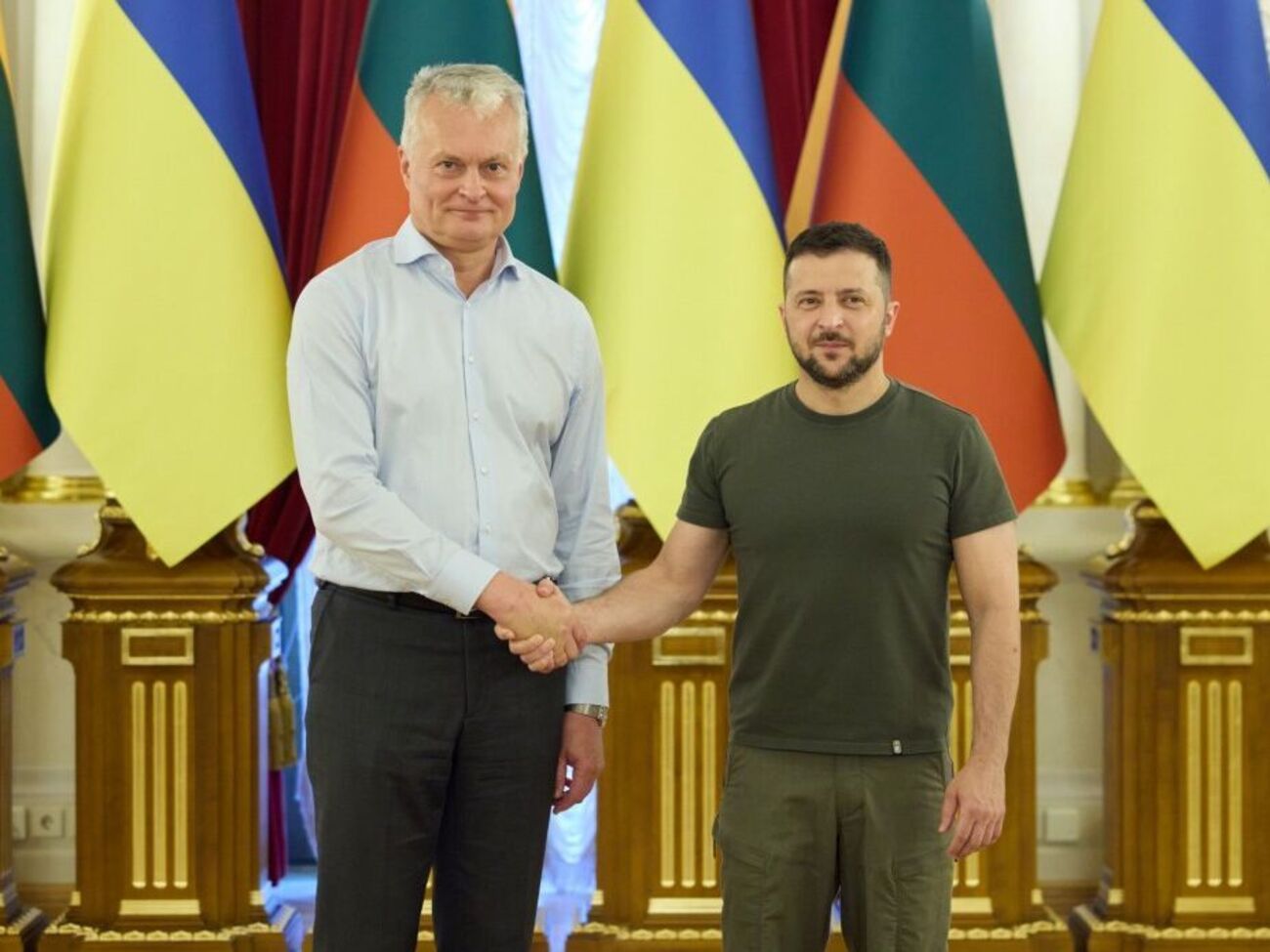 Науседа після зустрічі із Зеленським у Києві оголосив про нові постачання військової техніки в Україну