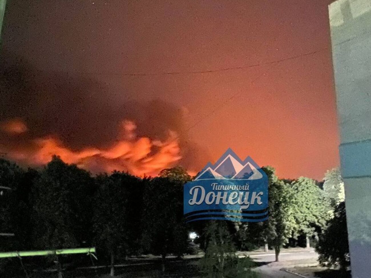 В Иловайске взорвали склады боеприпасов