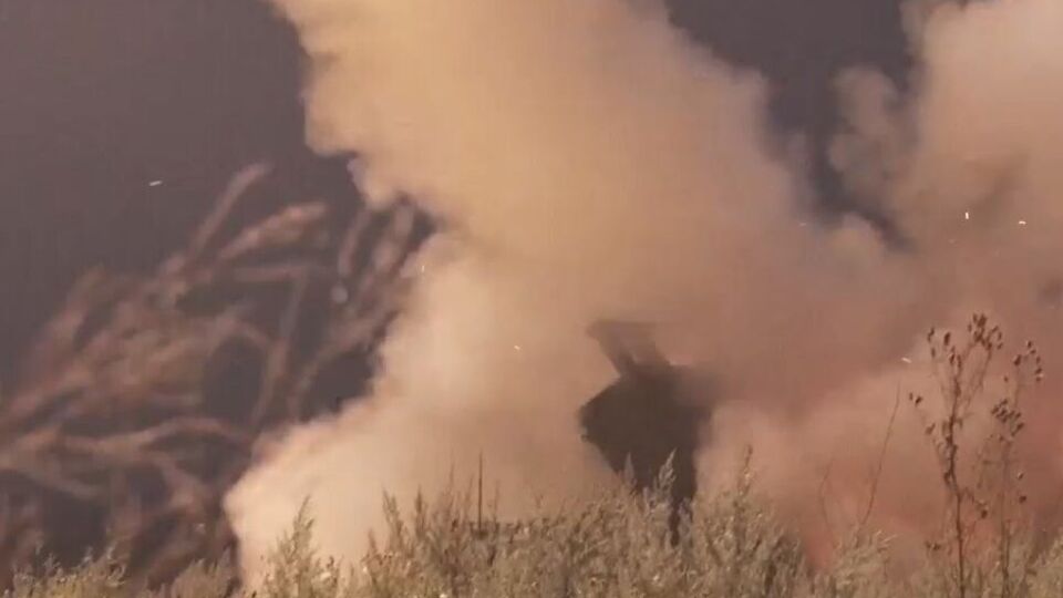 Боєзапас РСЗВ – 12 керованих реактивних снарядів, зазначають на відео