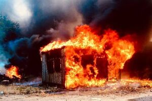 Окупанти зберігали награбоване майно на складі СТО, повідомив Андрющенко