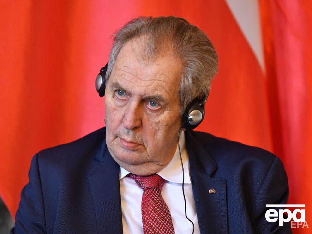 Земан осуждал полномасштабное вторжение РФ в Украину