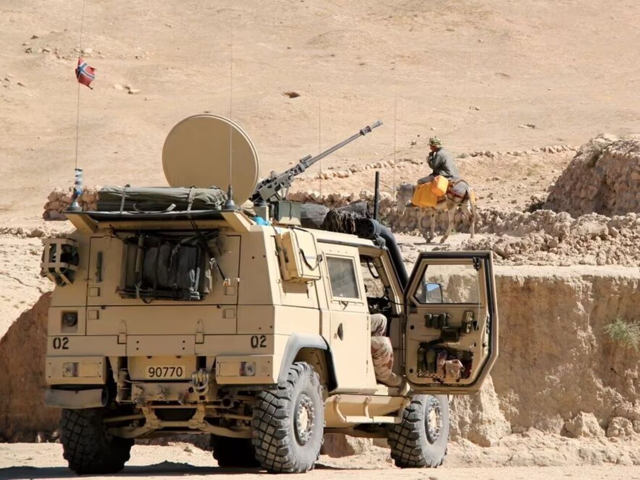 Машини IVECO LAV III використовували в Афганістані норвезькі війська, зазначили в уряді країни