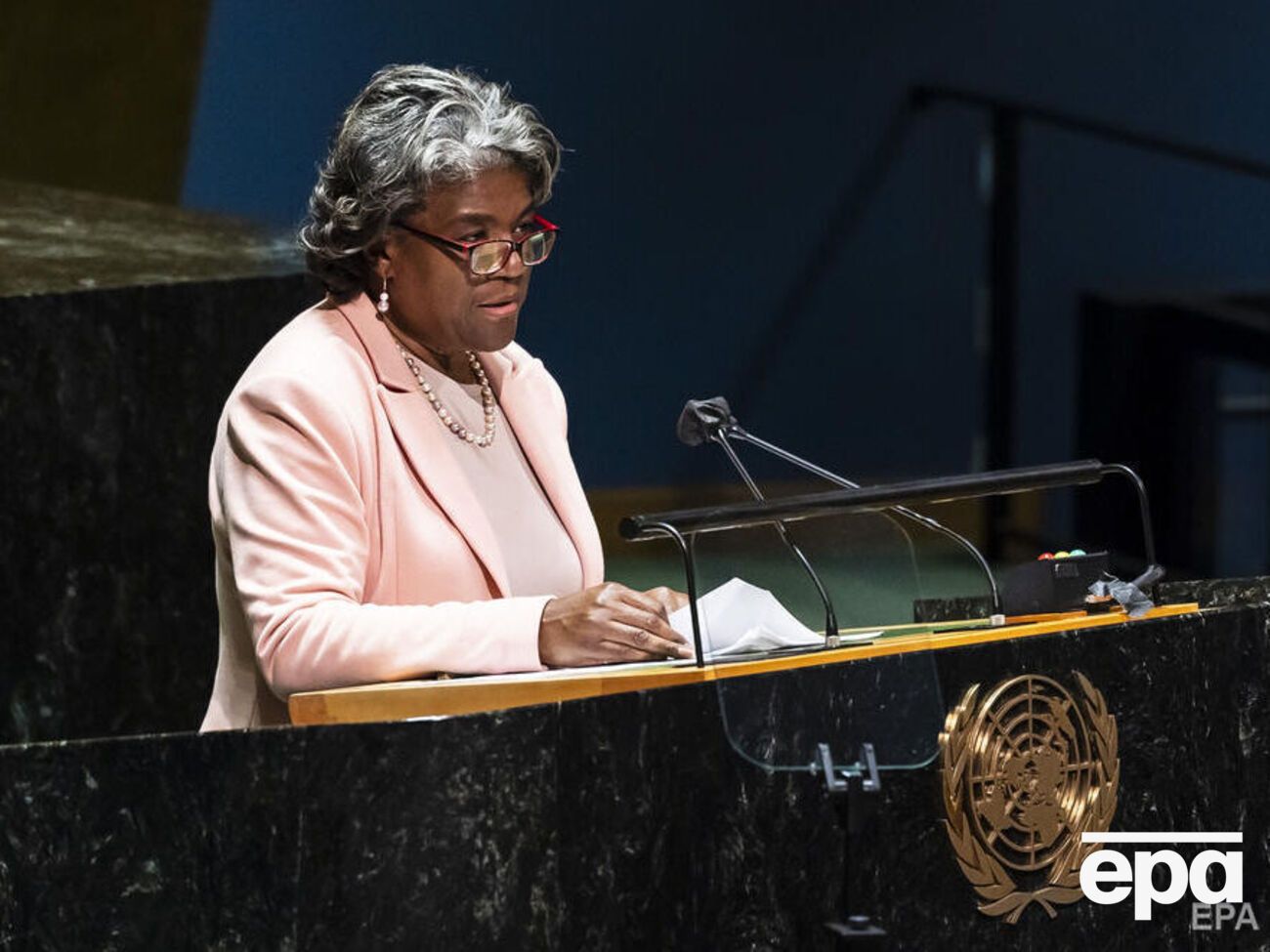 Томас-Гринфилд: Приобретение территории силой является самым явным нарушением Устава ООН, какое только можно представить