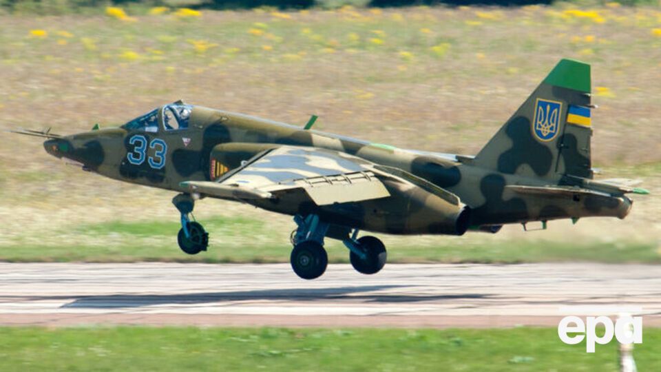 Українські Су-25 завдали низки ударів по окупантах