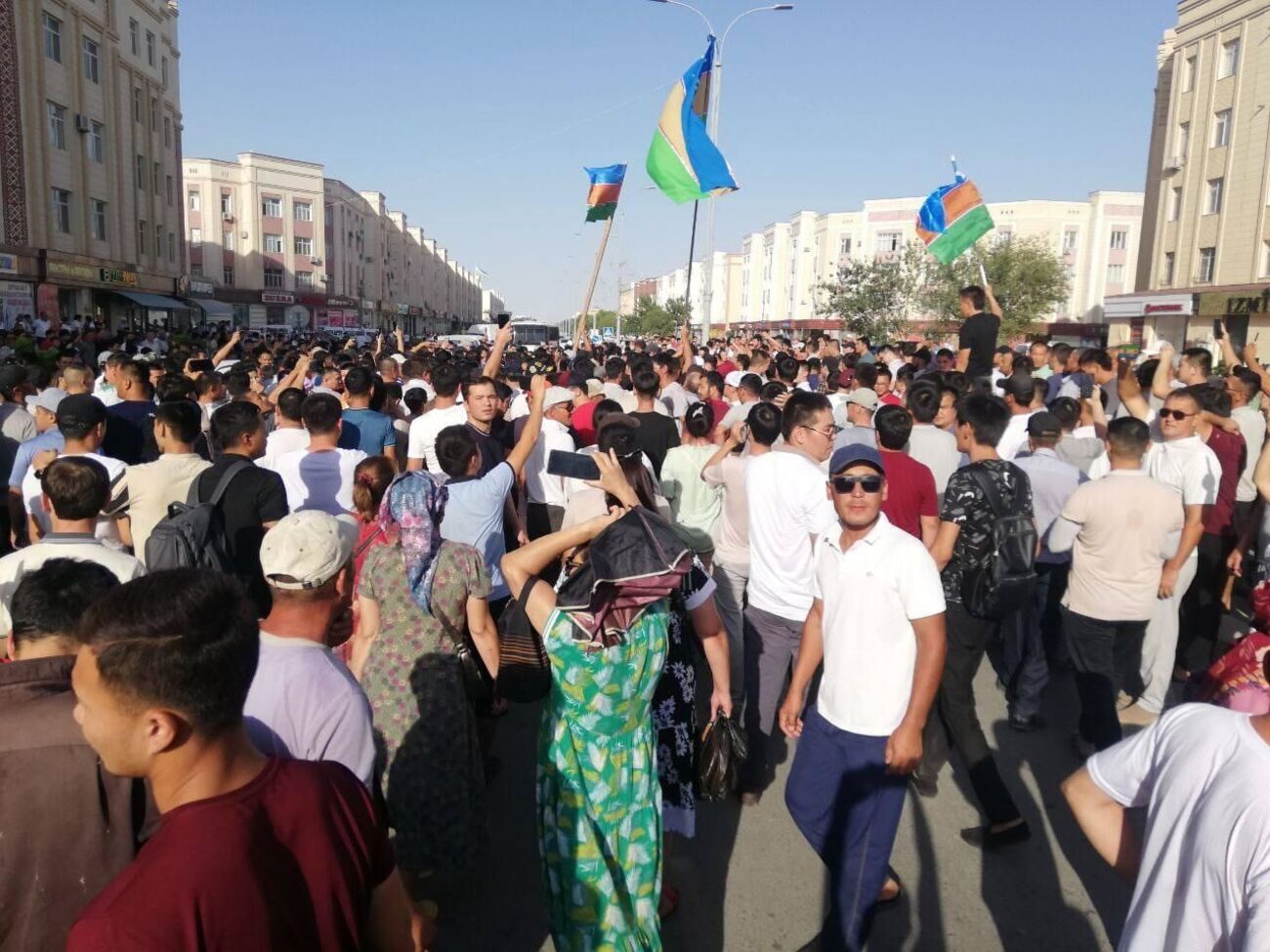 Під час протестів у Каракалпакстані загинуло 18 людей, заявляють у Генпрокуратурі Узбекистану