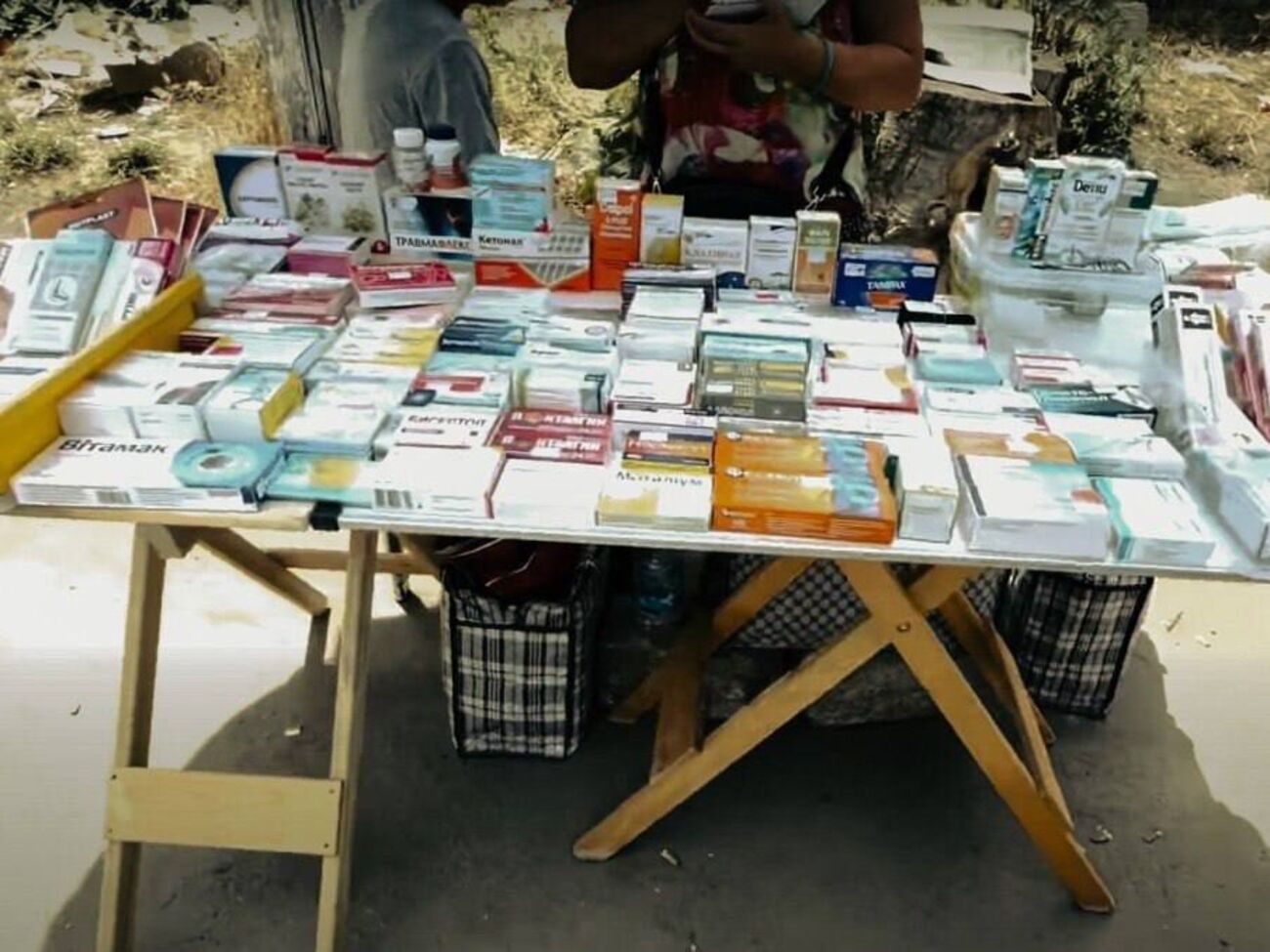 Так в Мариуполе выглядит "аптека" времен российской оккупации