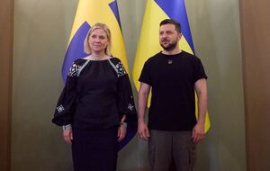 В совместном заявлении зафиксированы ключевые вопросы для Швеции и Украины, сказал на совместном брифинге с Андерссон Зеленский