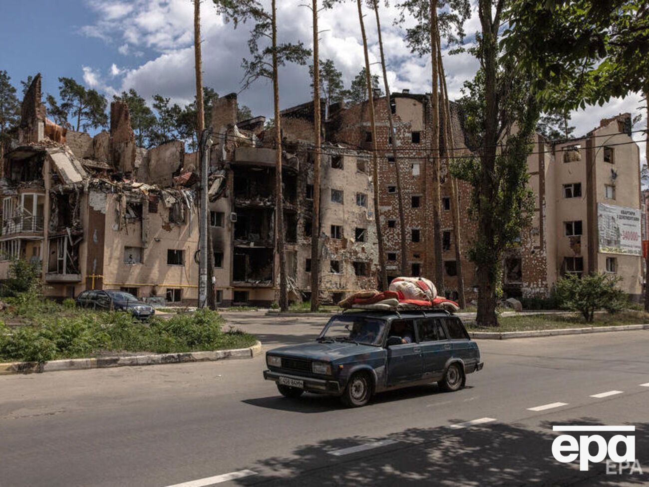 975 багатоповерхівок у Київській області пошкоджено частково, а приблизно 170 зруйновано повністю