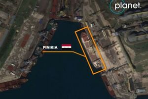 Спутниковые снимки подтверждают, что зерно, которое РФ перевозит в Турцию, загружали в порту Севастополя
