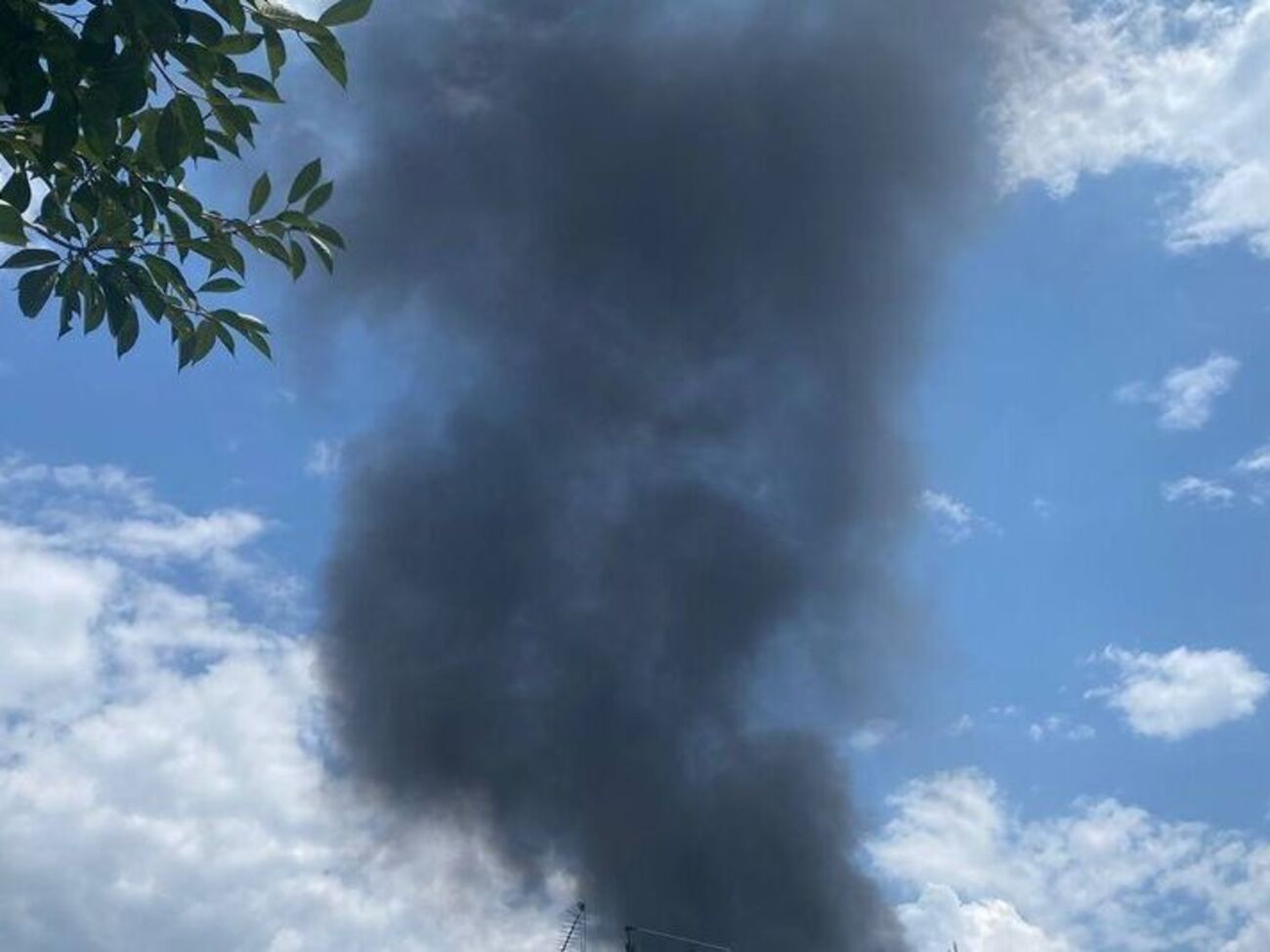 На складі російських окупантів сталася пожежа