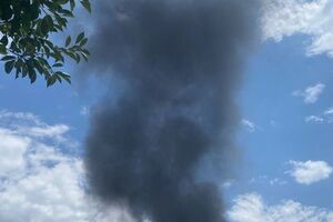 На складі російських окупантів сталася пожежа