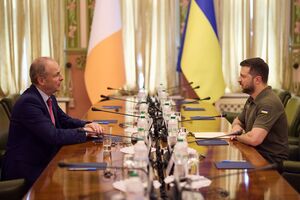 Мартин и Зеленский договорились совместно работать, чтобы Украина быстрее прошла путь до полноправного членства в ЕС