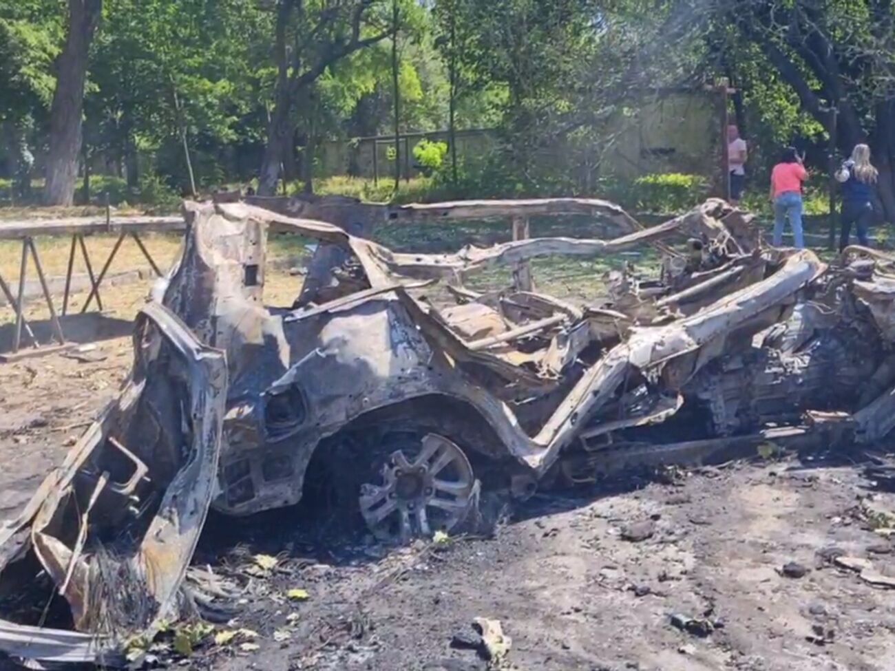 Оккупанты нанесли ракетный удар по центру Краматорска