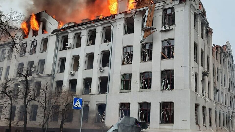 У будівлю поліції Харківської області 27 лютого намагалися увірватися спецпризначенці РФ, а 2 березня вдарила російська ракета