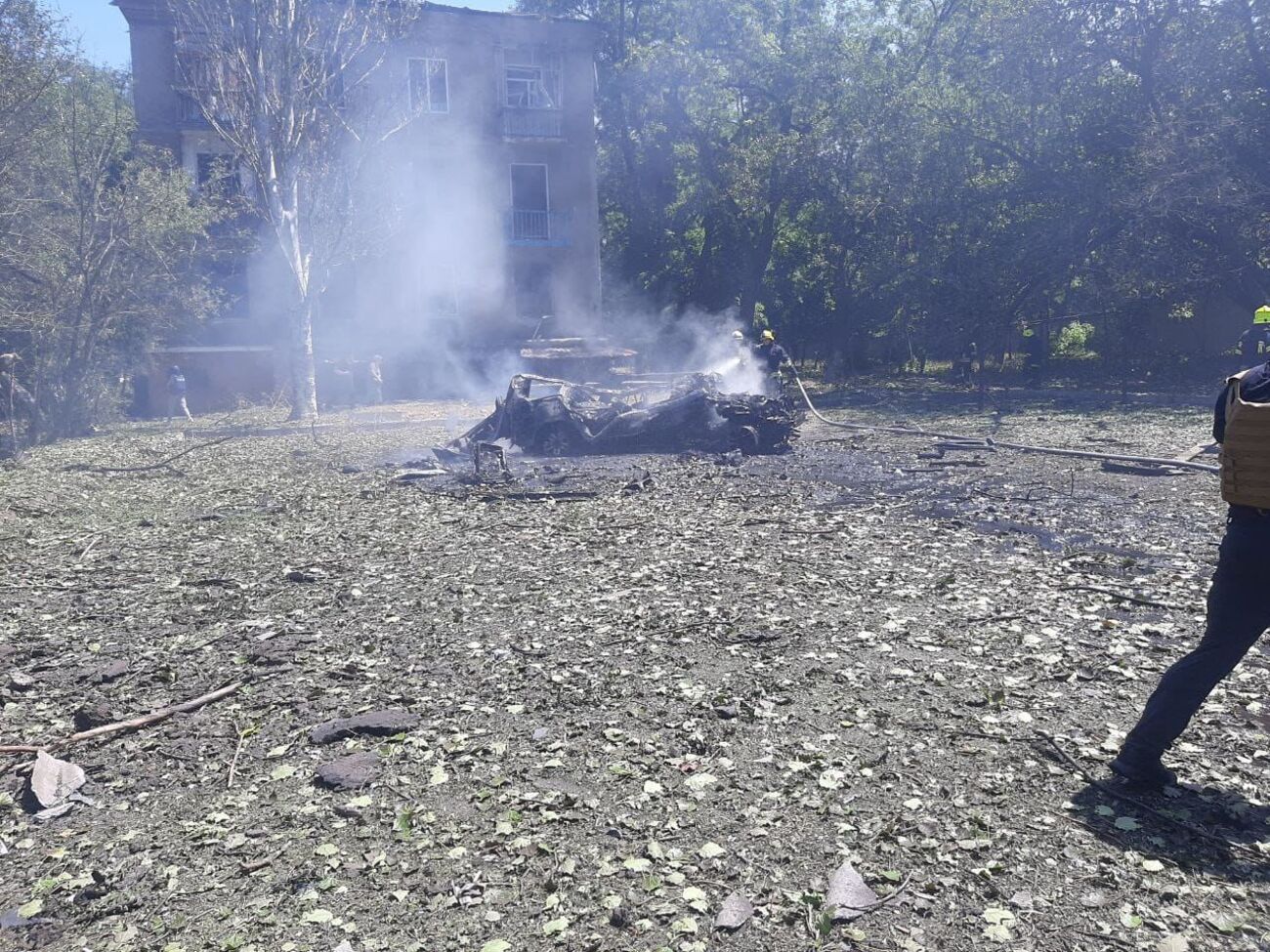 От ракетного удара по Краматорску "дрожали все окна исполкома", отметил мэр