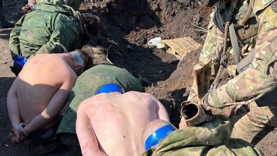 Боевик сдался ВСУ при освобождении села Ольховка Харьковской области