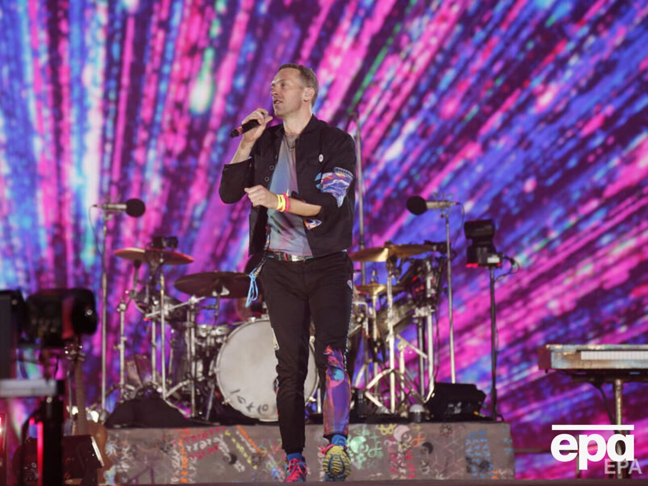 Гурт Coldplay у Польщі підтримав Україну