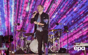 Coldplay в Польше поддержала Украину