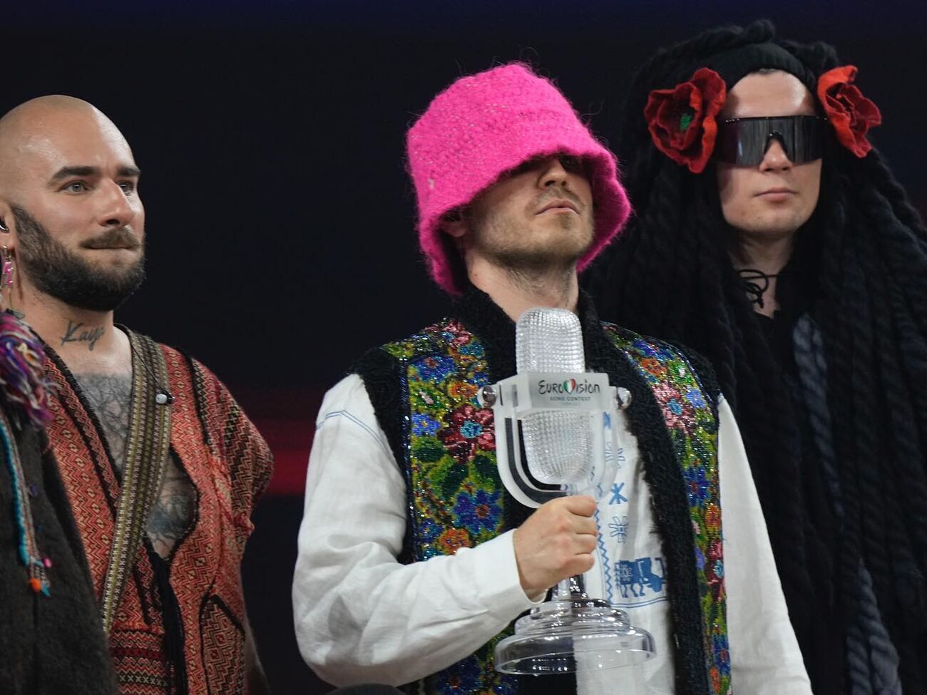 Kalush Orchestra заняла первое место на "Евровидении 2022"