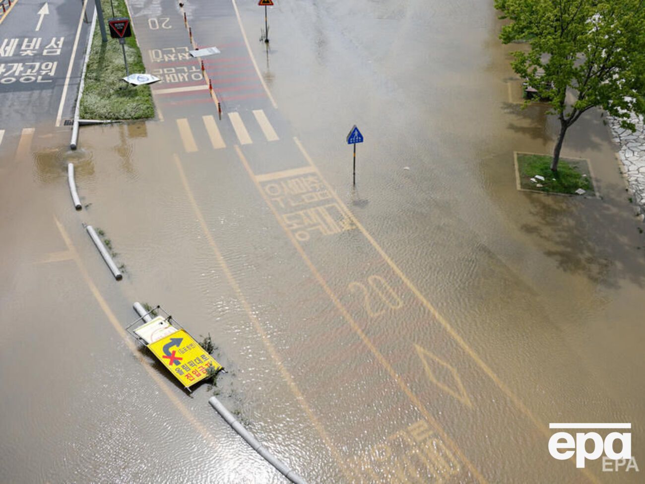 Такої значної кількості опадів у Сеулі не було останніх 80 років