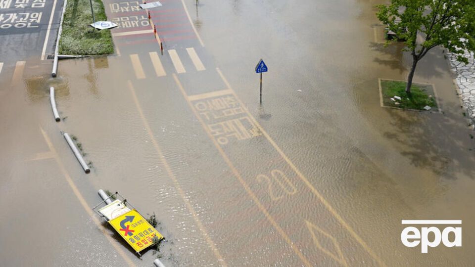 Такої значної кількості опадів у Сеулі не було останніх 80 років